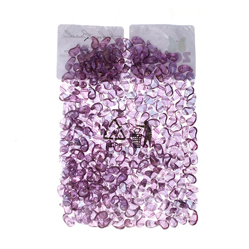 Czech Bead Zoli Duo Left 2-Hole 5x8mm Crystal Shades