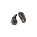 Czech Bead Zoli Duo Left 2-Hole 5x8mm 6.5g Vial Black Shades