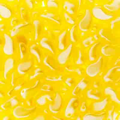 Czech Bead Zoli Duo Left 2-Hole 5x8mm Alabaster Pearl Shades