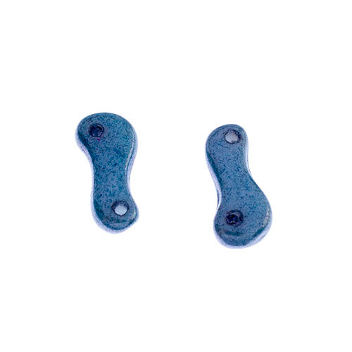 Czech Glass Bead Link 3x10mm Vials - Chalk White Shades