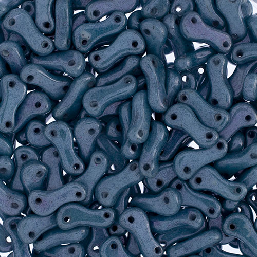 Czech Glass Bead Link 3x10mm Vials - Chalk White Shades