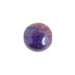 Glass Bead Cracked Round 14mm Crystal Brown Two Tone