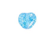 Glass Bead Cracked 8mm Heart Strung 