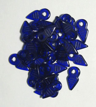 Glass Bead 19x9mm Dagger Loose