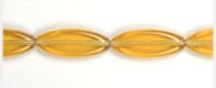 Glass Beads 16x6mm Oval Strung