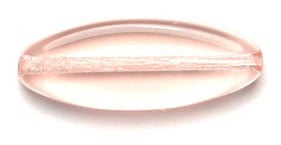 Glass Bead Flat 20x8mm Oval Shape
