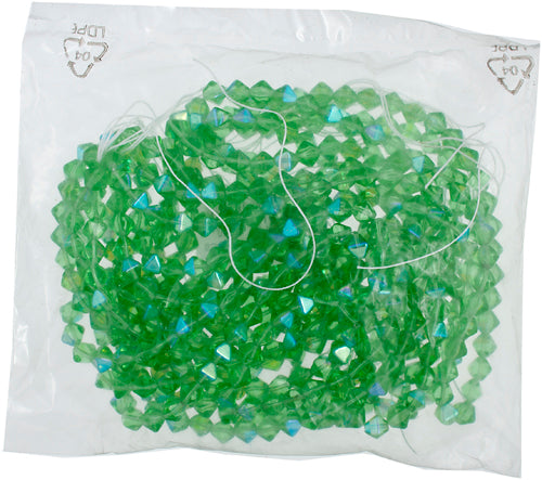 Glass Bead Lanterns 6mm Strung 