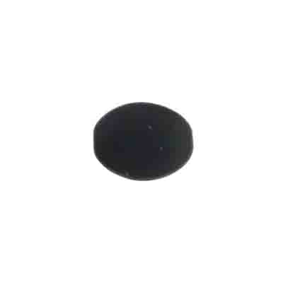 Glass Bead Flat Oval 12x9mm Strung