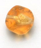 Glass Bead Cubes 8mm With Diagonal Hole Strung