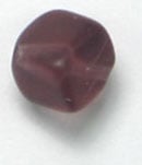 Glass Bead Cubes 8mm With Diagonal Hole Strung