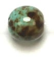 Glass Bead Round 6mm Stone Washed Matrix Strung