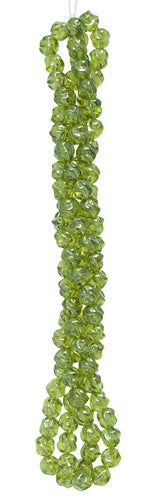 Glass Bead Round Fancy 6mm Luster Strung