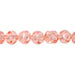 Glass Bead Round Fancy 6mm Luster Strung