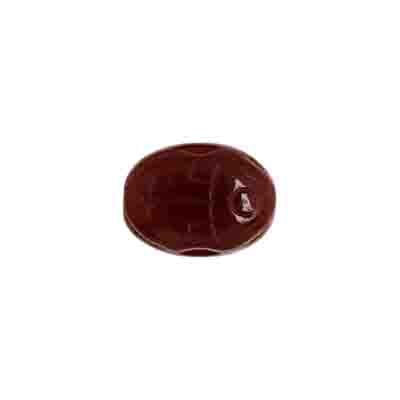 Glass Beetle 14x10mm Strung Beads