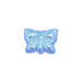 Glass Bead Butterfly 15x12mm with Top Hole Aurora Borealis
