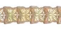 Glass Bead Butterfly 15x12mm with Top Hole Aurora Borealis