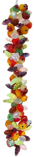 Glass Beads Tutti-Frutti Strung Fruits