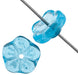 Glass Bead Flower 8mm Strung