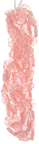 Glass Flower Bead 15mm Strung