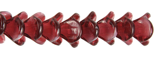 Bell Flower 14x16mm Fuchsia White Core