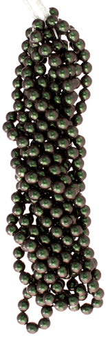 Glass Round Beads Metallic 