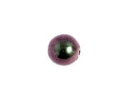 Glass Round Beads Metallic 