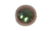 Glass Round Beads Metallic 