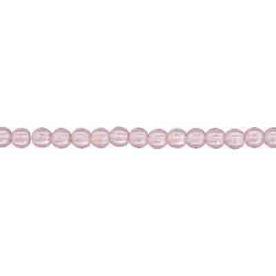 Glass 4mm Round Bead Strung 300 Pieces