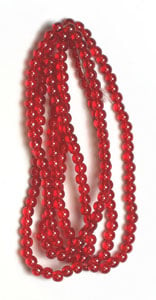 Glass 4mm Round Bead Strung 300 Pieces