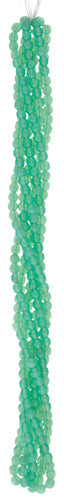 Glass 4mm Round Bead Strung 300 Pieces