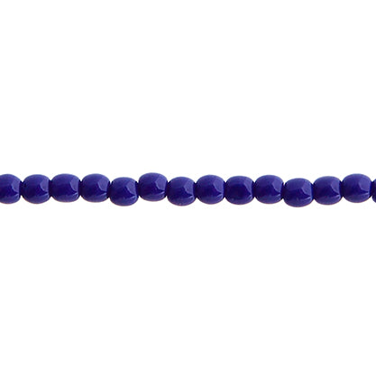Czech Druk Beads Opaque Cobalt
