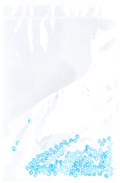 Czech Druk Beads Transparent Aqua