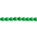 Czech Druk Beads Opaque Green