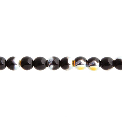 Czech Druk Beads Opaque Marea