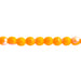 Czech Druk Beads Opaque Orange AB