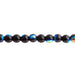 Czech Druk Beads Opaque Jet AB