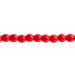 Czech Druk Beads Opaque Dark Red
