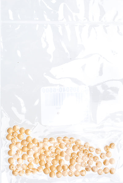 Czech Druk Beads Opaque Ivory