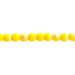 Czech Druk Beads Opaque Yellow AB