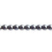 Czech Druk Beads Opaque Gunmetal