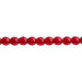 Czech Druk Beads Transparent Garnet 