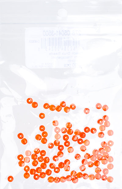 Czech Druk Beads Transparent Hyacinth 