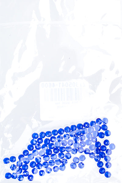 Czech Druk Beads Transparent Sapphire