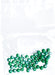 Czech Druk Beads Opaque Green AB