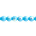 Czech Druk Beads Opaque Blue Turquoise AB