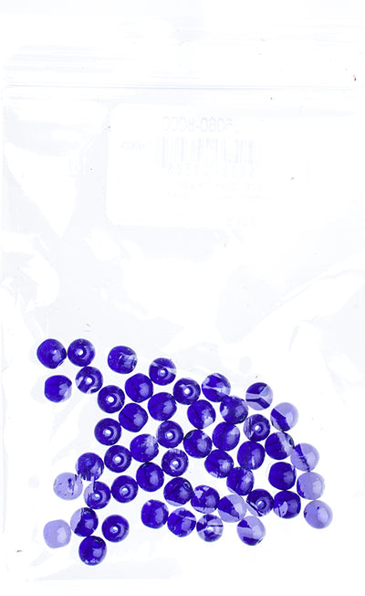 Czech Druk Beads Opaque Cobalt