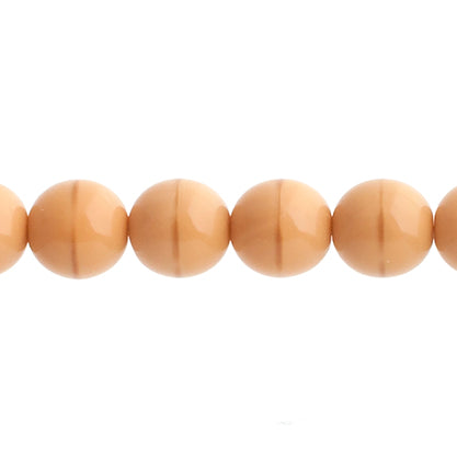 Czech Druk Beads Opaque Ivory