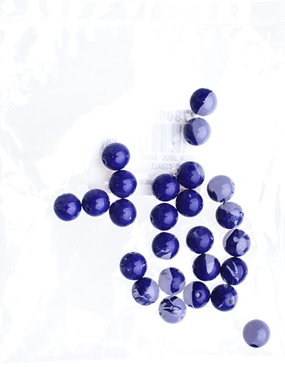 Czech Druk Beads Opaque Cobalt