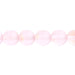 Czech Druk Beads Transparent Light Rose AB