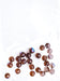 Czech Druk Beads Transparent Smoked Topaz AB